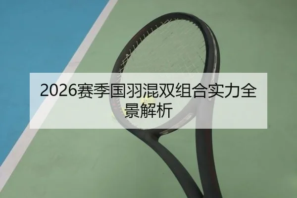 2026赛季国羽混双组合实力全景解析